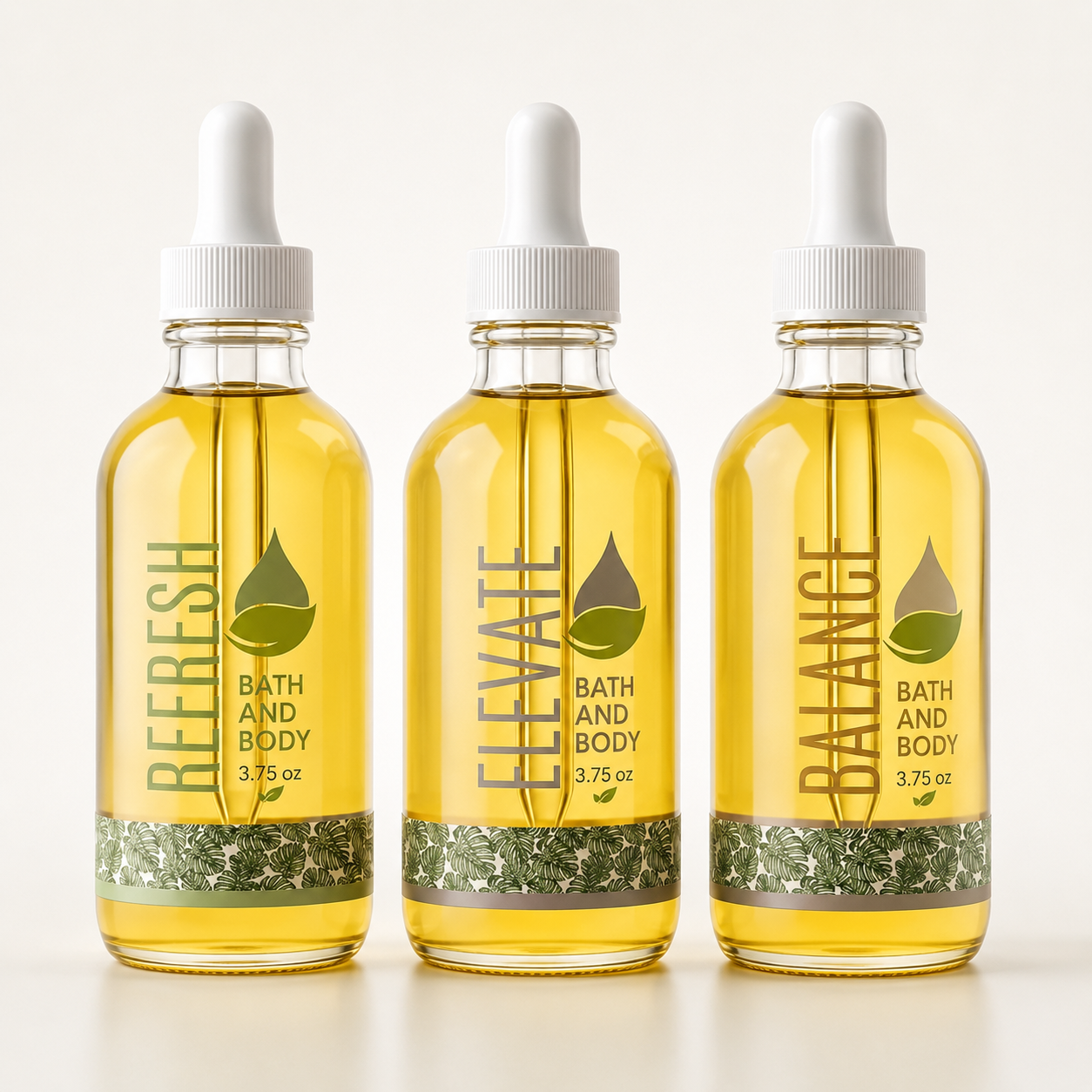 BOTANICAL BODY, BATH & MASSAGE OIL