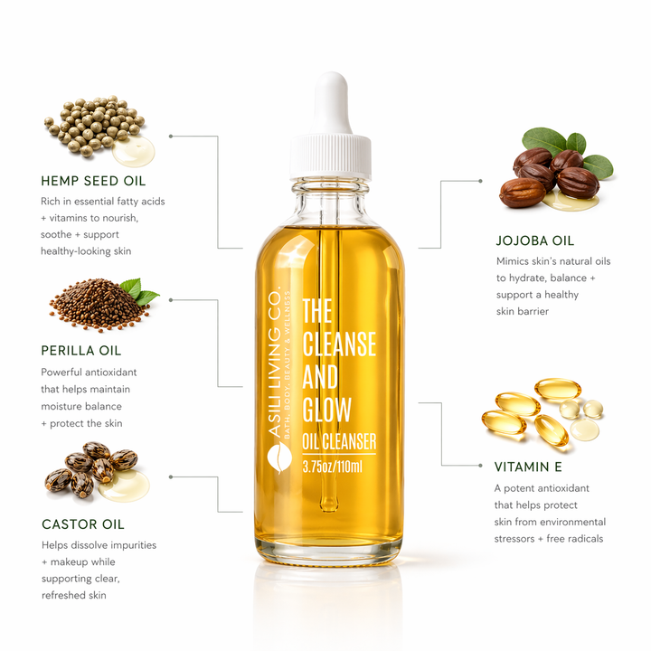 The Cleanse and Glow Fragrance-Free Oil Cleanser & Makeup Remover
