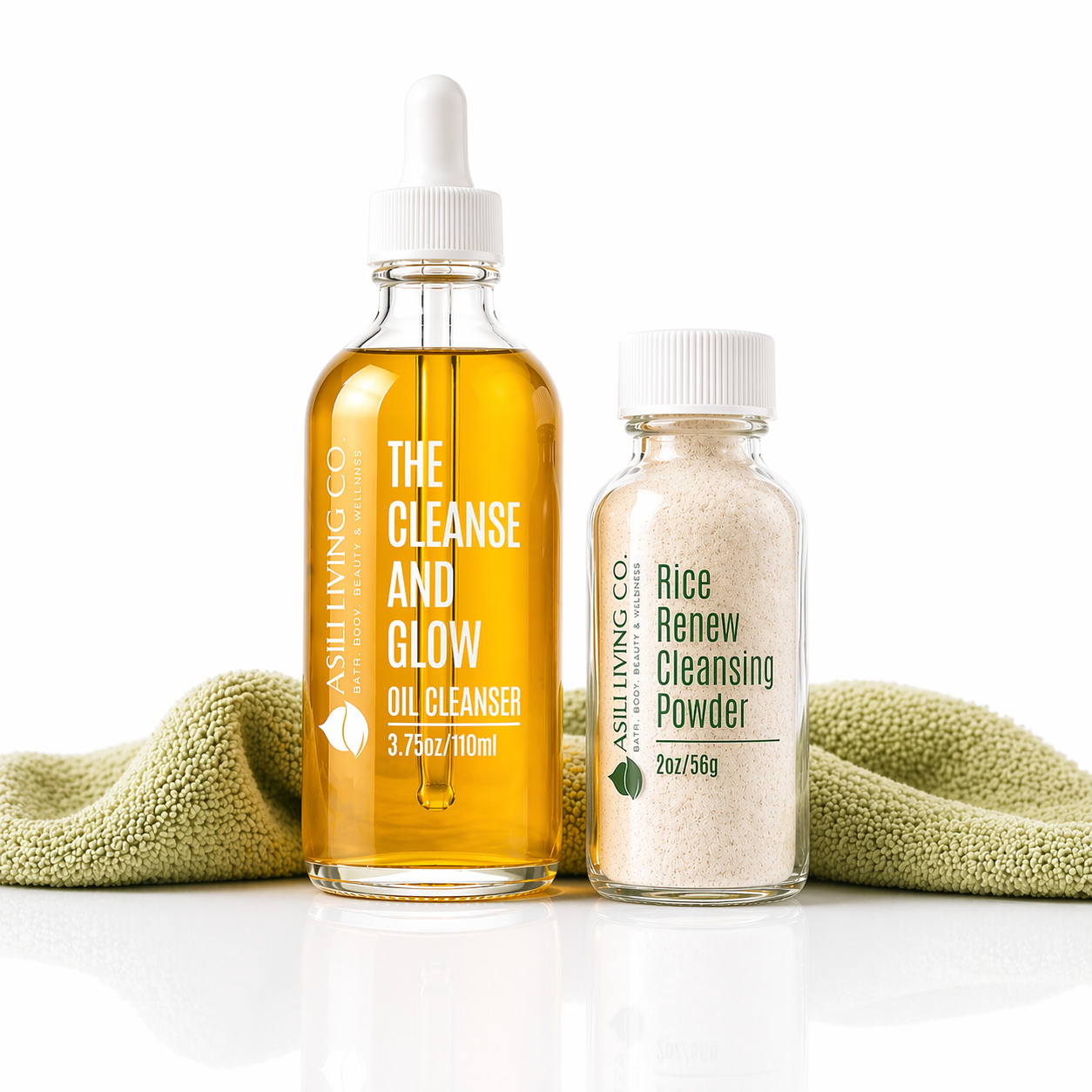 THE DOUBLE CLEANSING RITUAL l Fragrance-Free Two-Step Cleanse for Soft, Healthy-Looking Skin