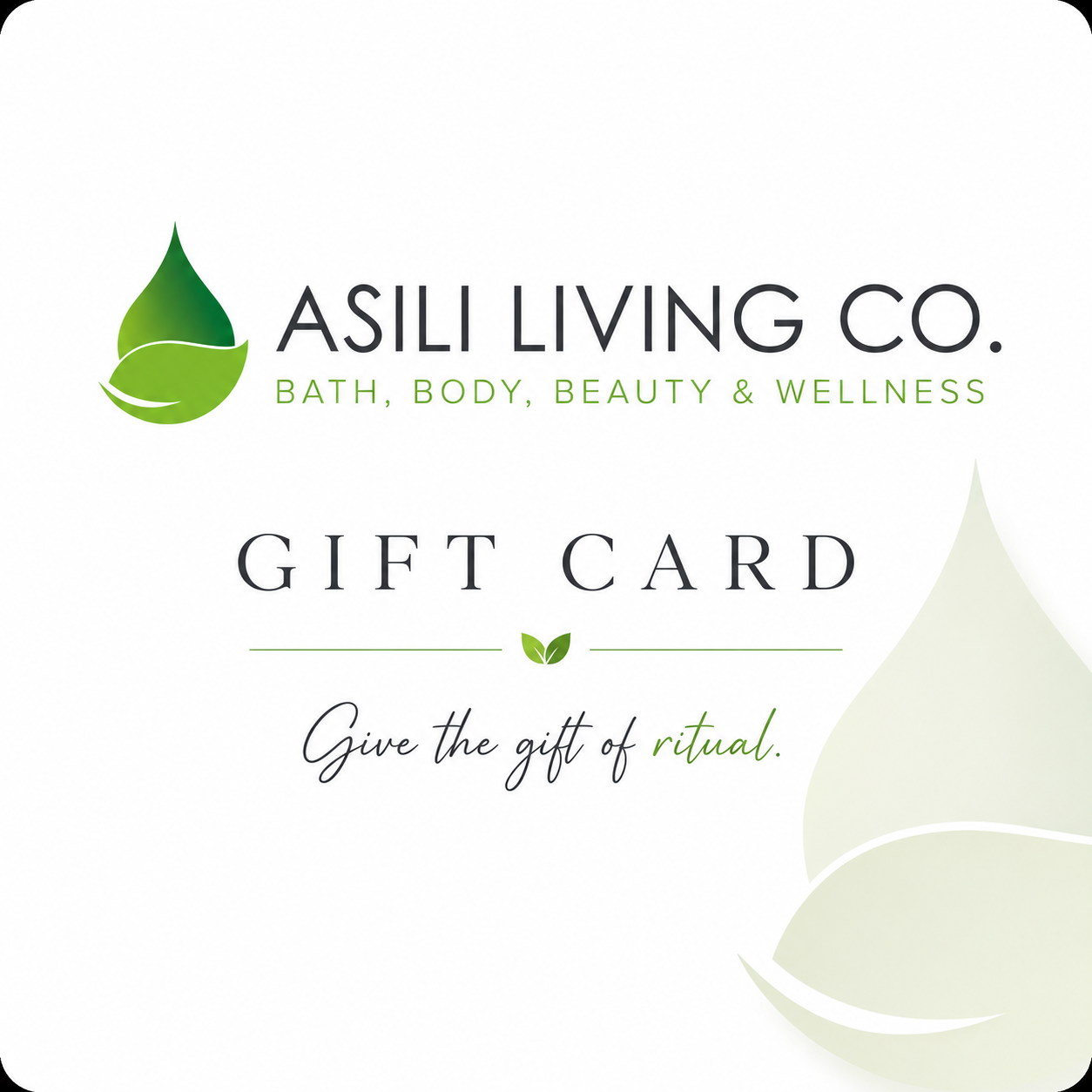 E-GIFT CARD